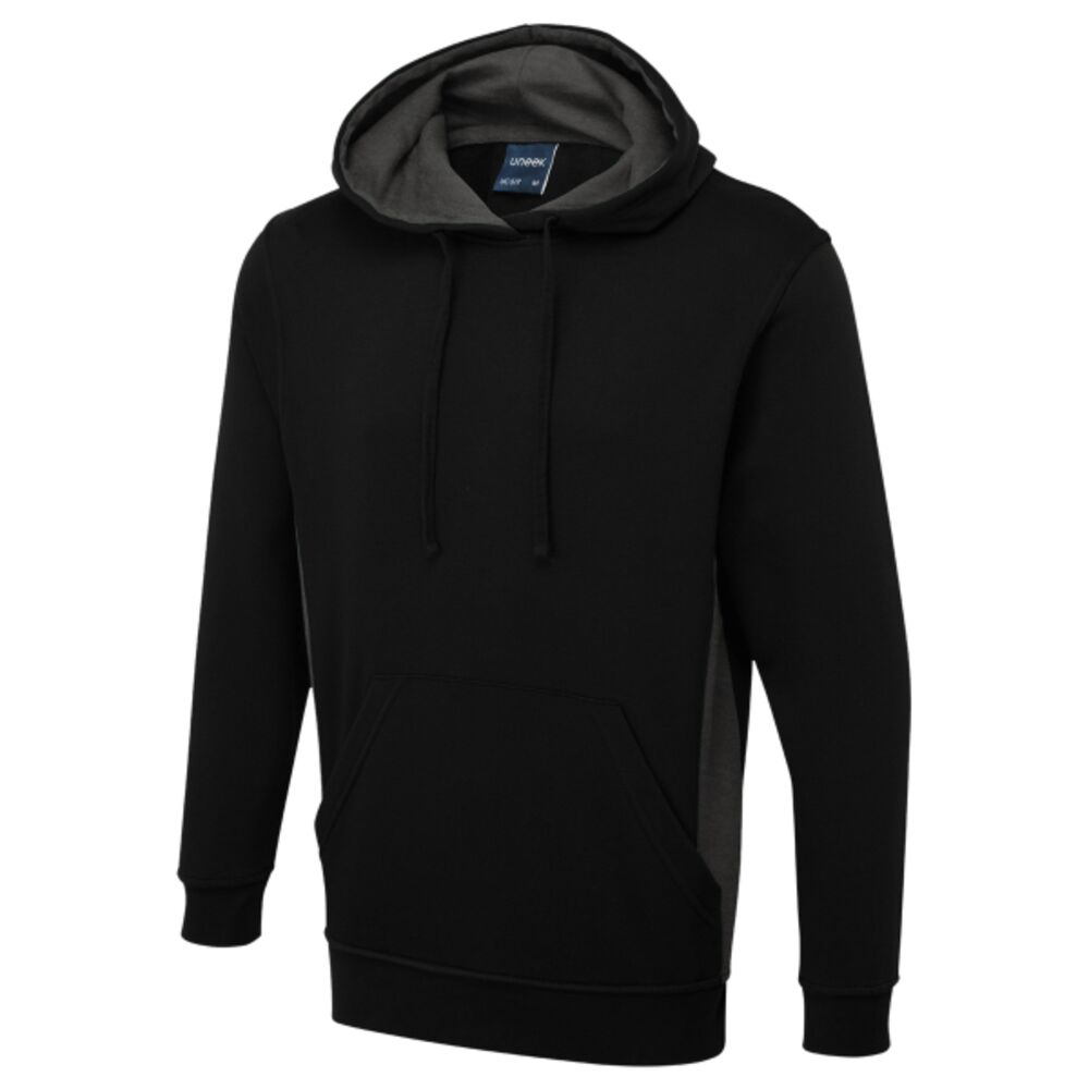 TWO Tone Hooded Sweatshirt Thumbnail