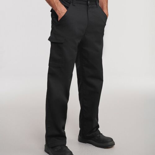 POLYCOTTON twill workwear trousers. Thumbnail