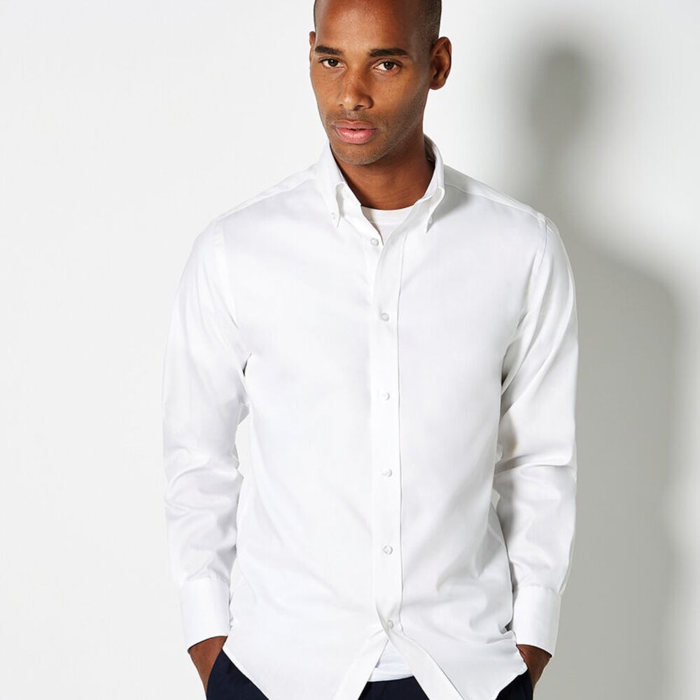 TAILOR fit premium Oxford shirt long sleeve. Thumbnail