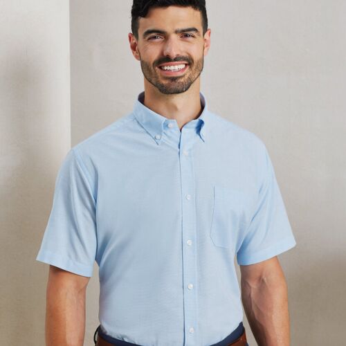 SIGNATURE Oxford short sleeve shirt. Thumbnail