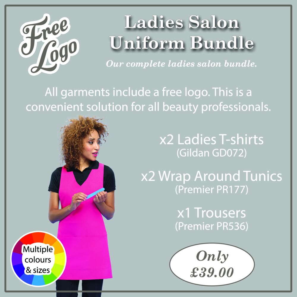 Ladies Salon Uniform Bundle Thumbnail